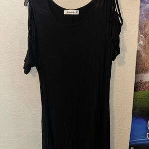 black dress
